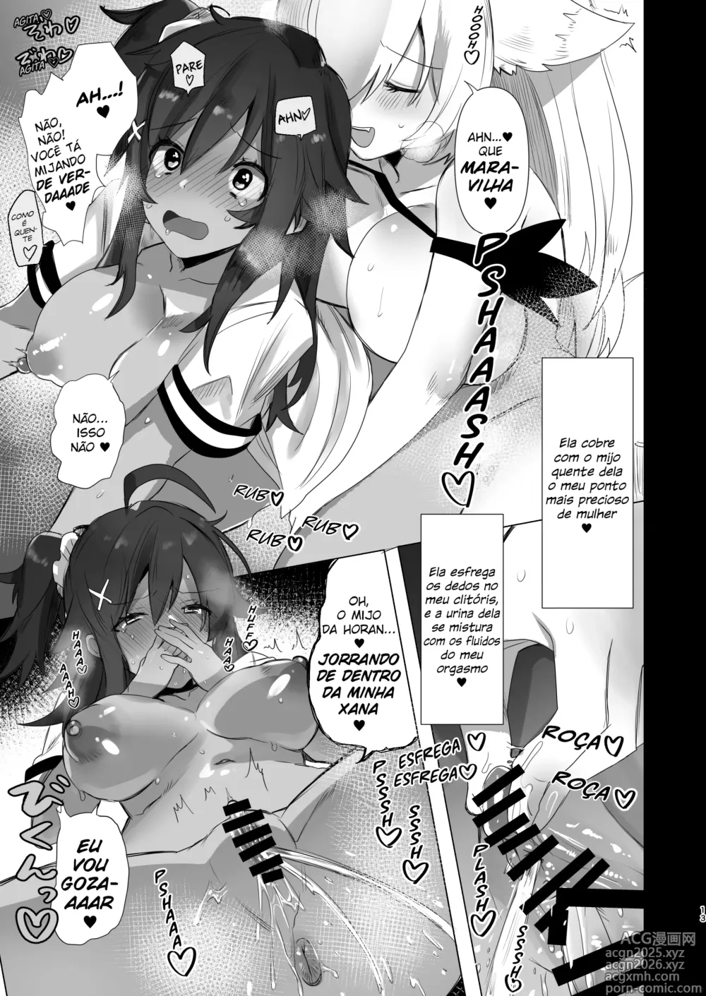 Page 13 of doujinshi Cuidado com a Garota-Raposa Pirocuda