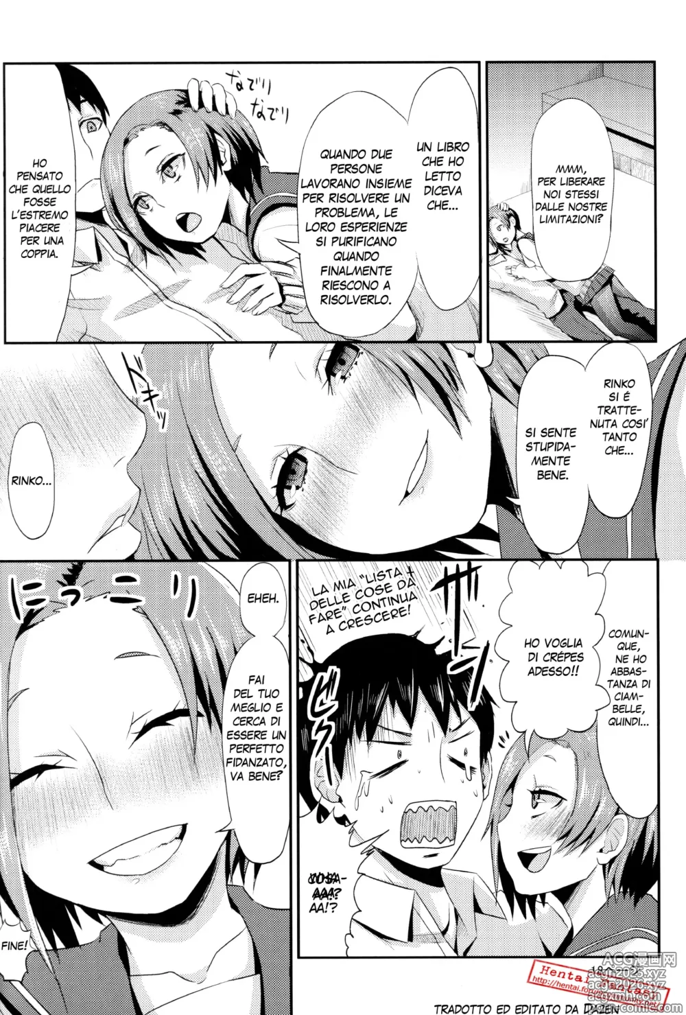 Page 19 of doujinshi Rinko no Houkago Oshioki