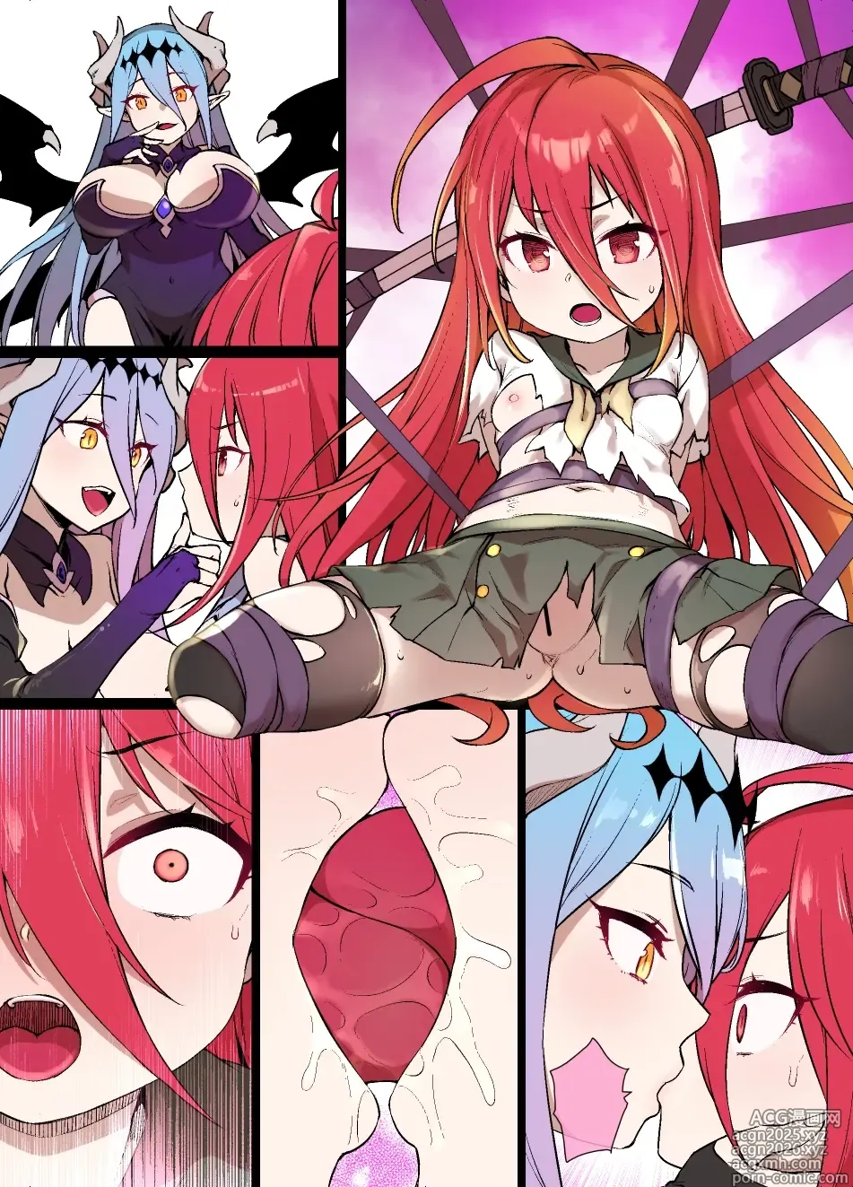 Page 4 of doujinshi 灼眼のシャナMC シャナ淫魔化漫画
