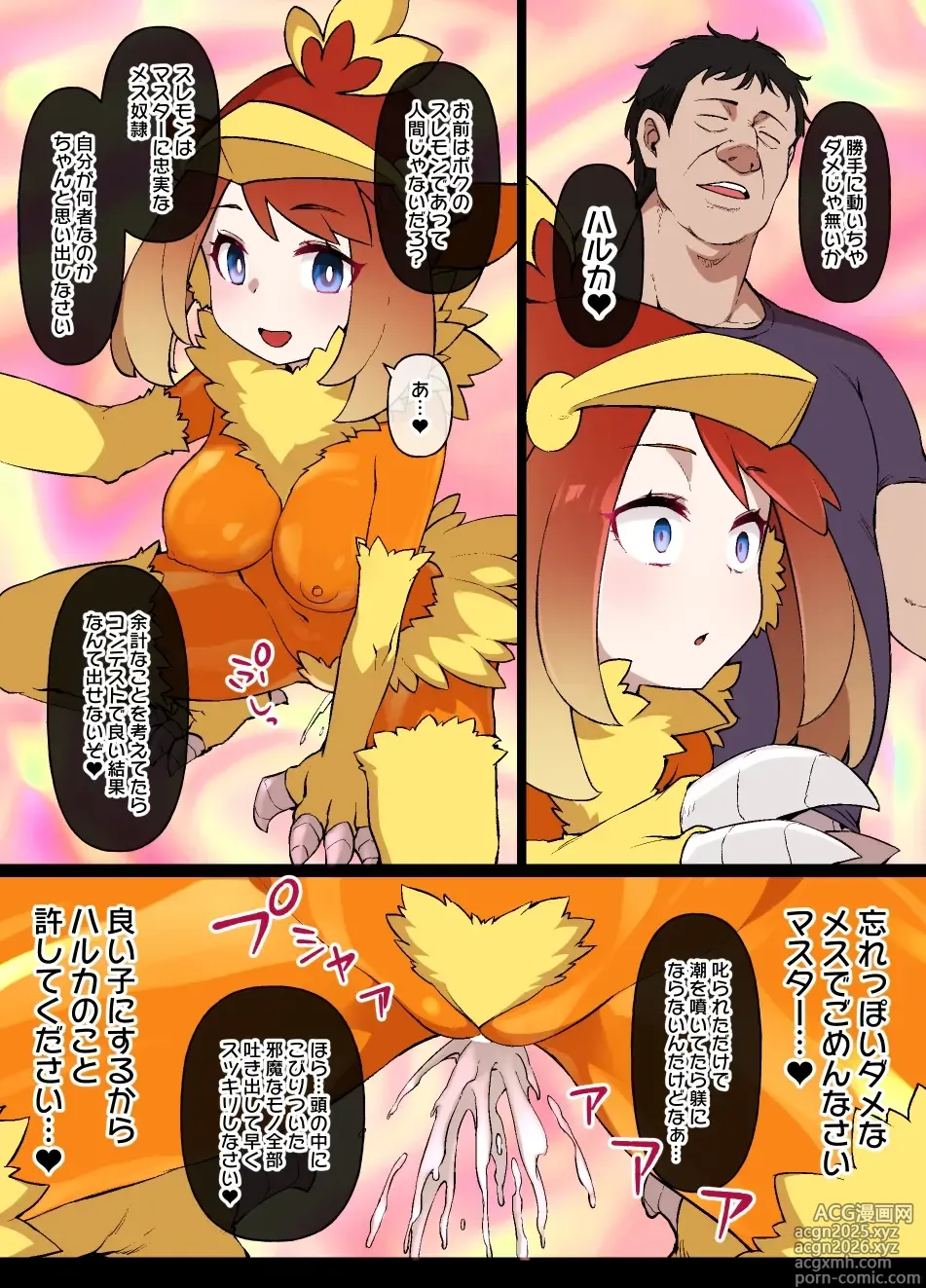 Page 14 of doujinshi スレイブボールMCハルカ＆アチャモ