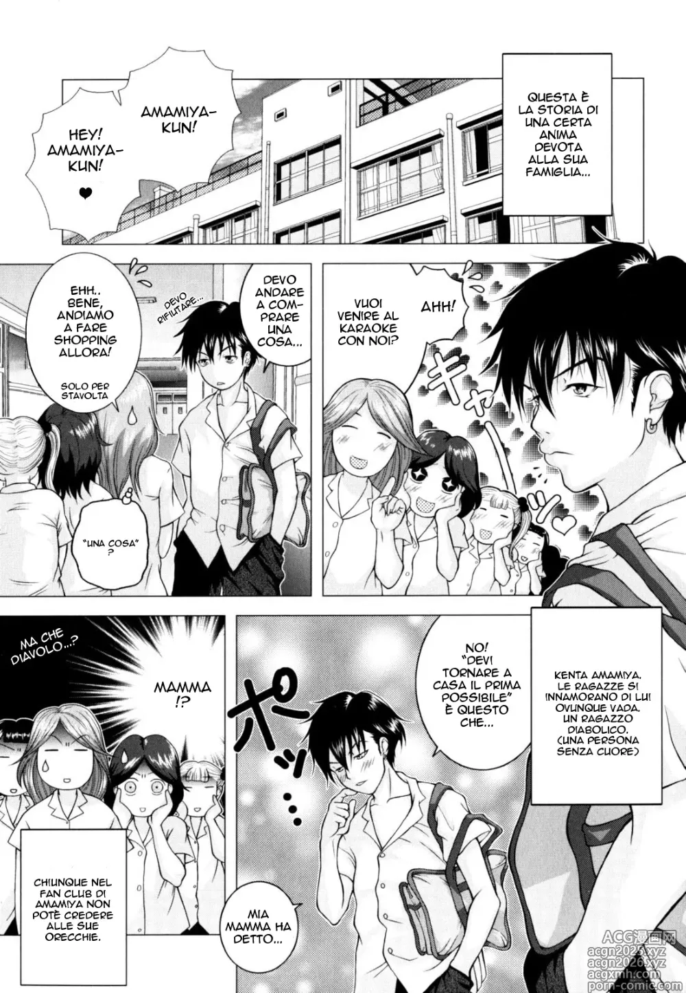 Page 1 of manga La Mamma è Monopolizzata