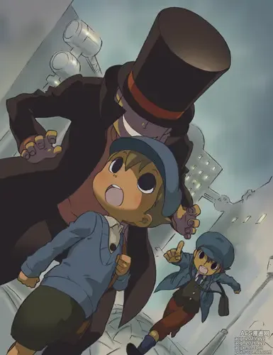 Page 12 of doujinshi Professor Layton set