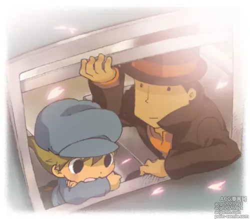 Page 27 of doujinshi Professor Layton set