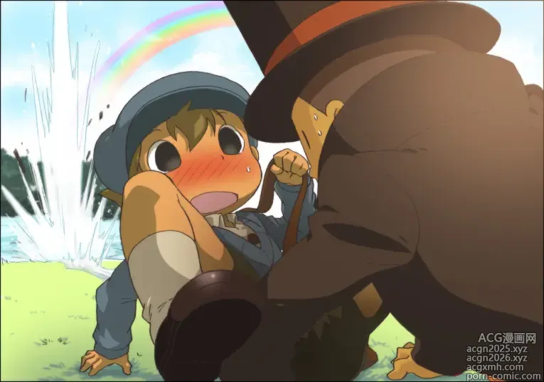 Page 5 of doujinshi Professor Layton set