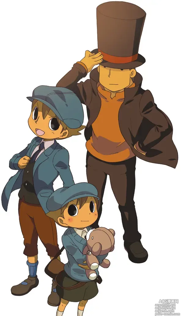 Page 6 of doujinshi Professor Layton set