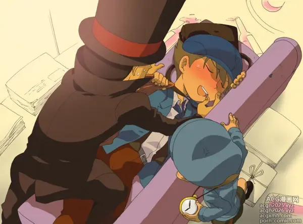 Page 7 of doujinshi Professor Layton set