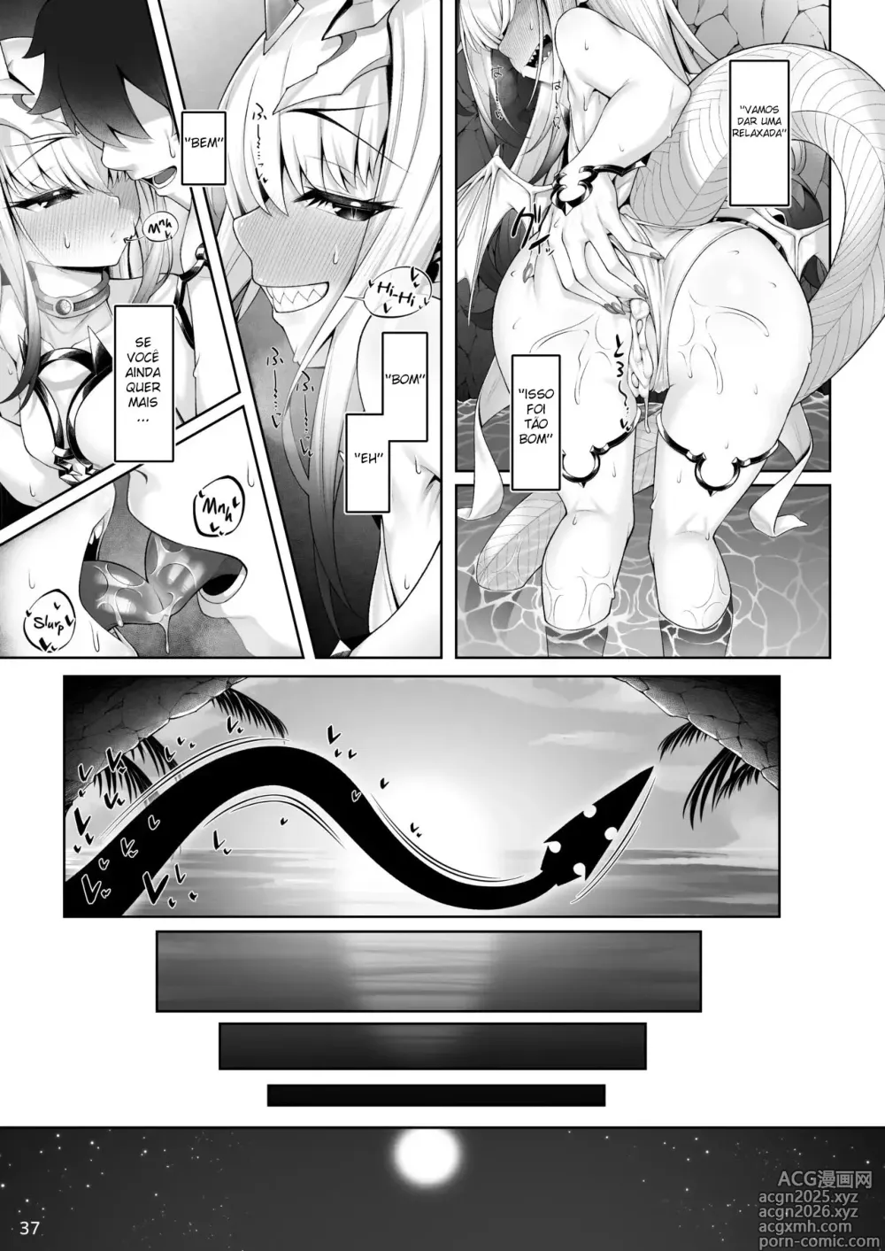 Page 37 of doujinshi Mizugi Melusine to Iroiro Ecchi Hon