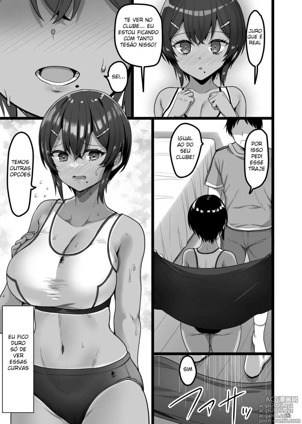 Page 12 of doujinshi Ecchi na Omise ni Ittara Osananajimi ga Detekita Hanashi - Sex Establishment Series