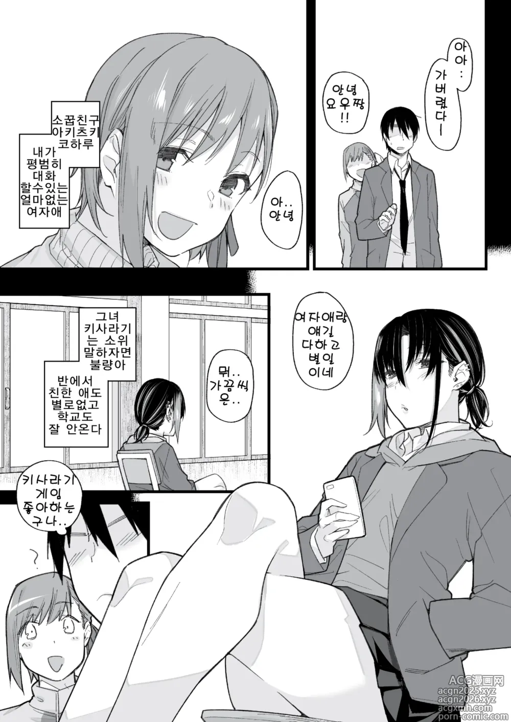 Page 8 of doujinshi 우리집이 같은 반 불량녀에게 점거 당하게 된 것에 대해 (decensored)