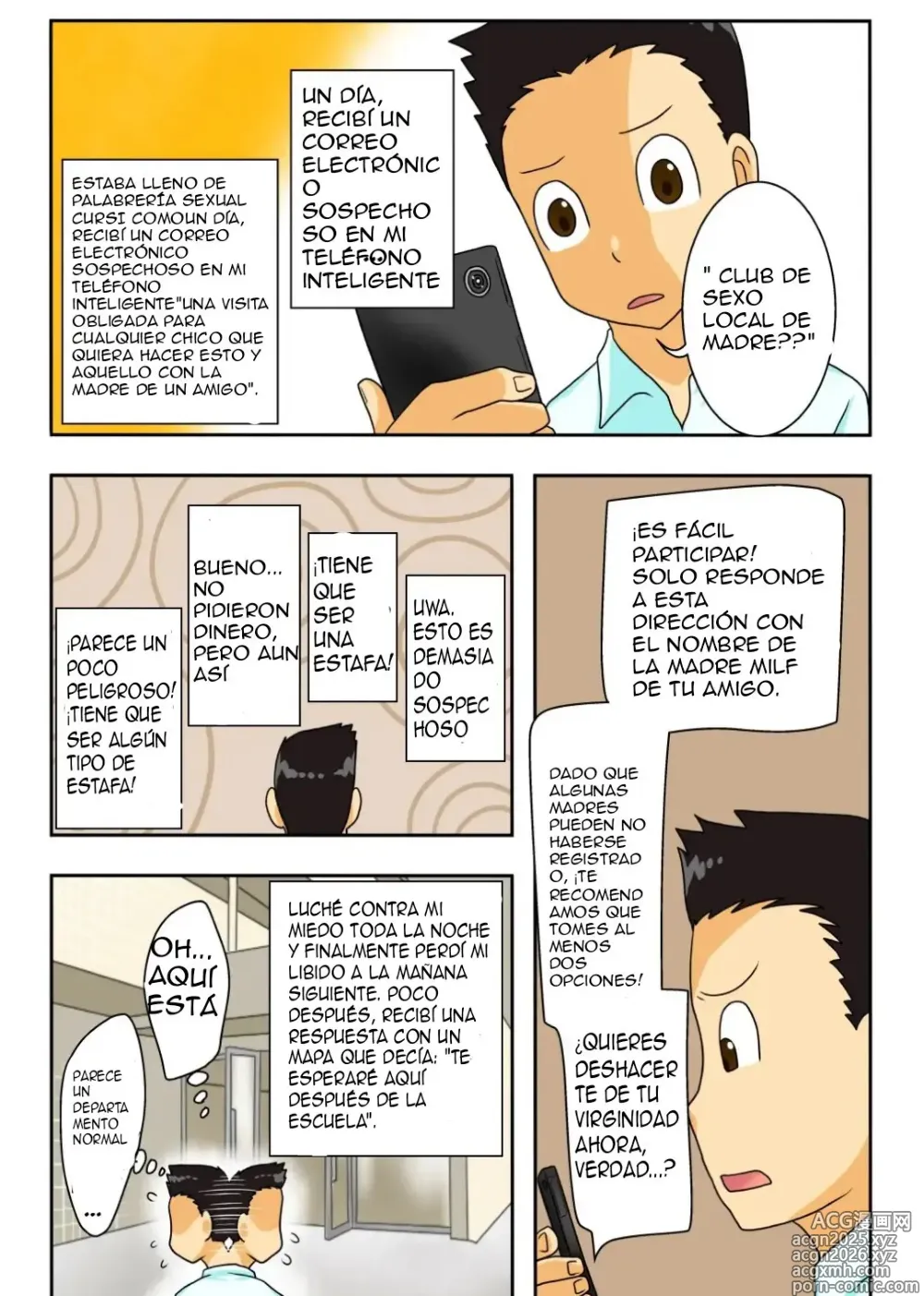 Page 2 of doujinshi Nuevo Club Local de Sexo con Mamás