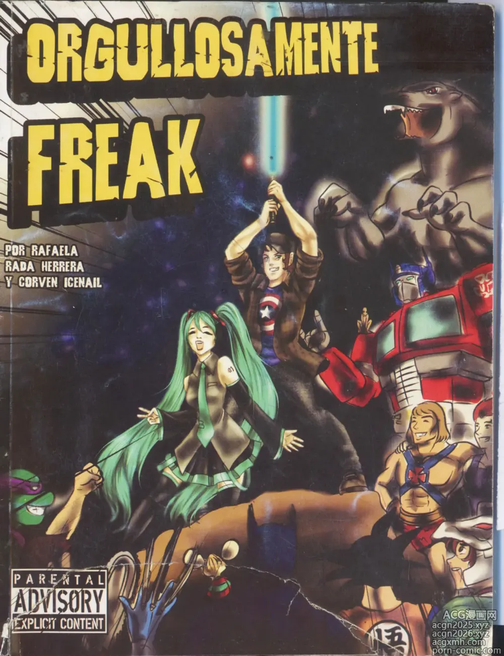 Page 1 of manga ORGULLOSAMENTE FREAK [Spanish] ONE SHOT