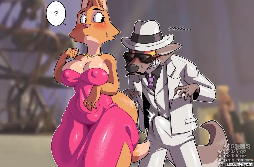 Page 2 of doujinshi Momento divertido com a governadora Foxington