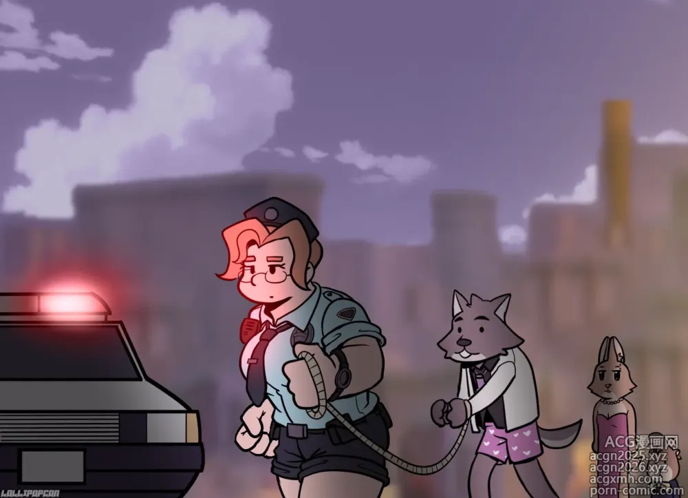 Page 5 of doujinshi Momento divertido com a governadora Foxington