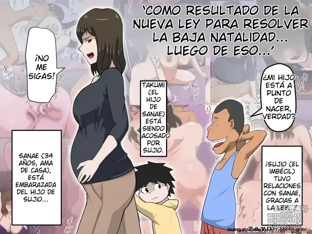 Page 1 of doujinshi Como Resultado de la Ley para Solucionar el Descenso de la Natalidad... Luego de Eso...