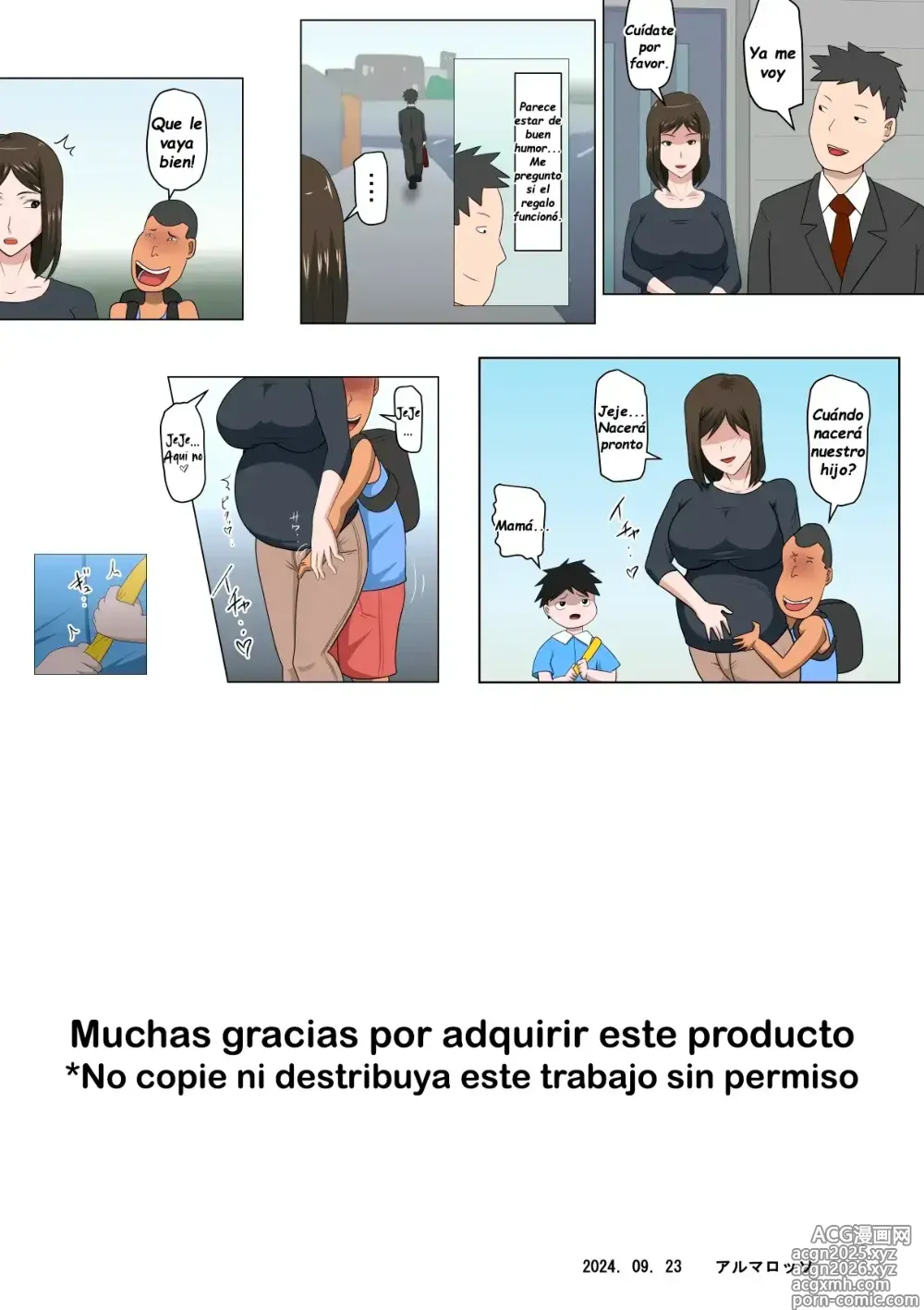 Page 38 of doujinshi Como Resultado de la Ley para Solucionar el Descenso de la Natalidad... Luego de Eso...