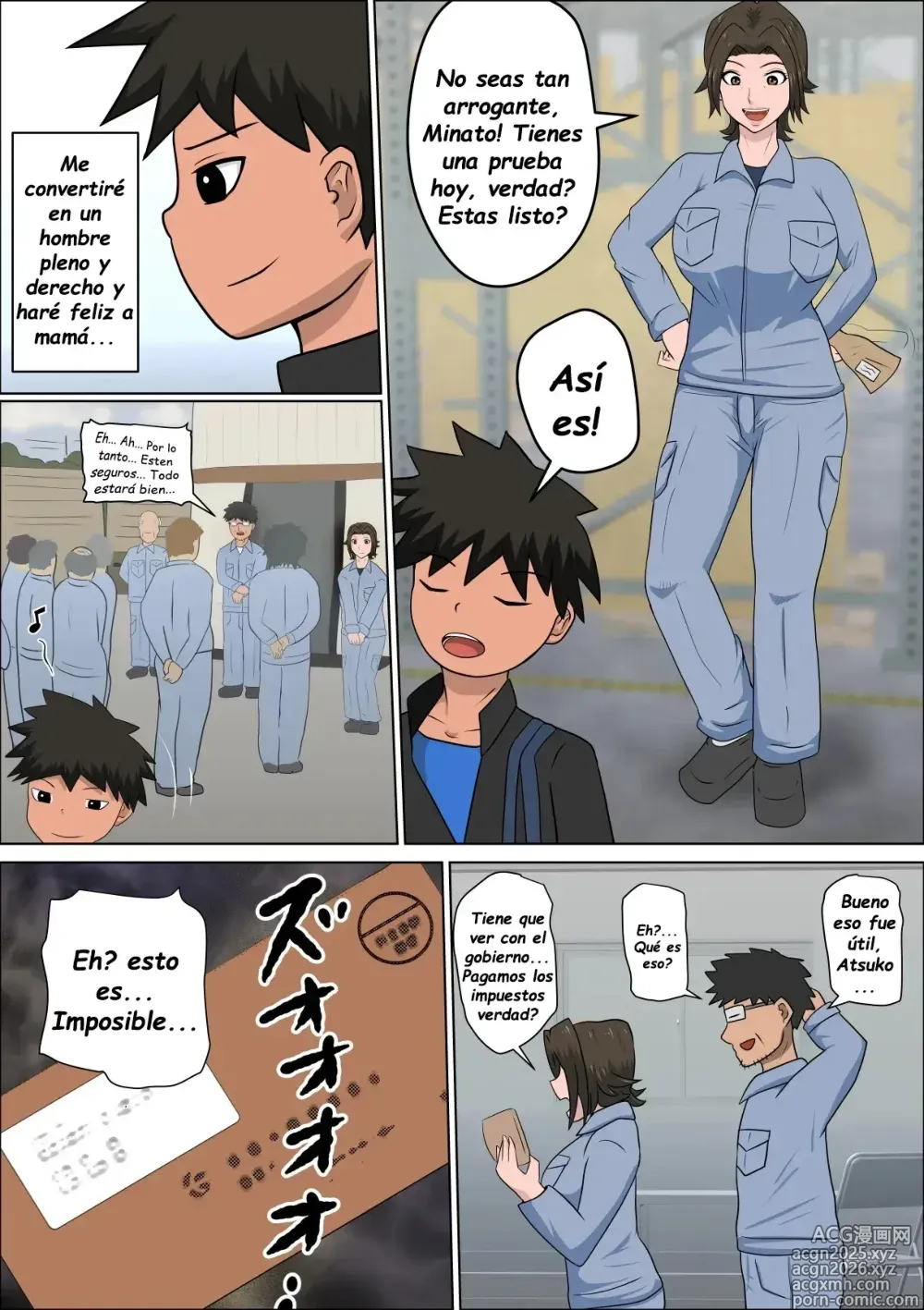 Page 6 of doujinshi Como Resultado de la Ley para Solucionar el Descenso de la Natalidad... 4