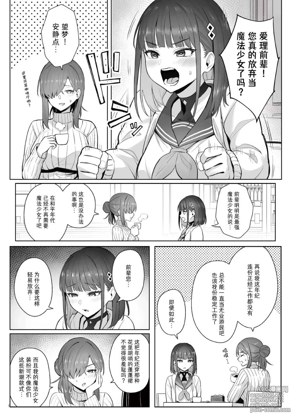 Page 5 of doujinshi 前魔法少女的工作故事 青 前日谈