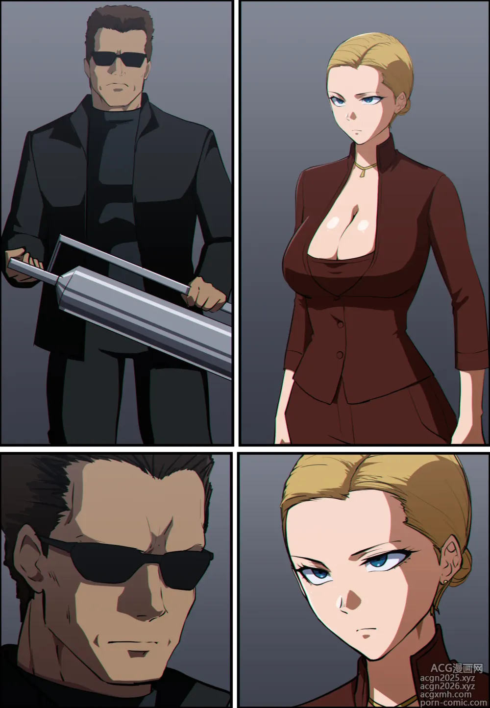 Page 26 of doujinshi Terminator 3 T-X