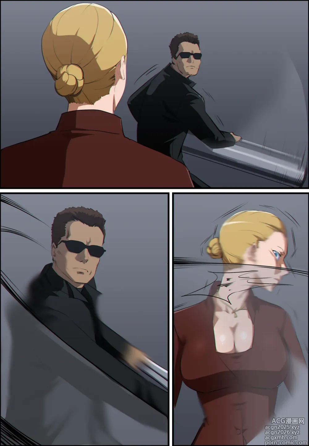 Page 27 of doujinshi Terminator 3 T-X