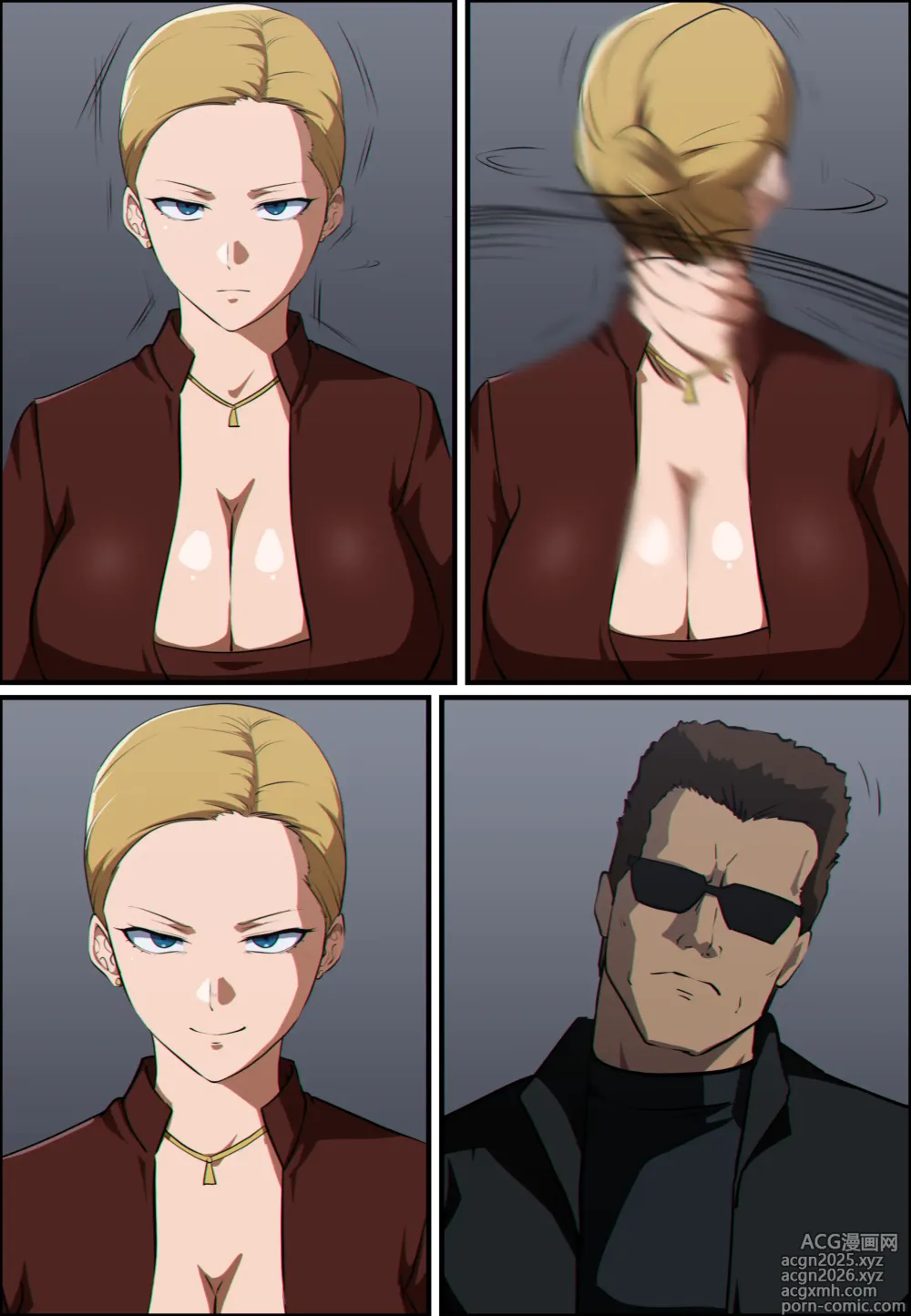 Page 28 of doujinshi Terminator 3 T-X