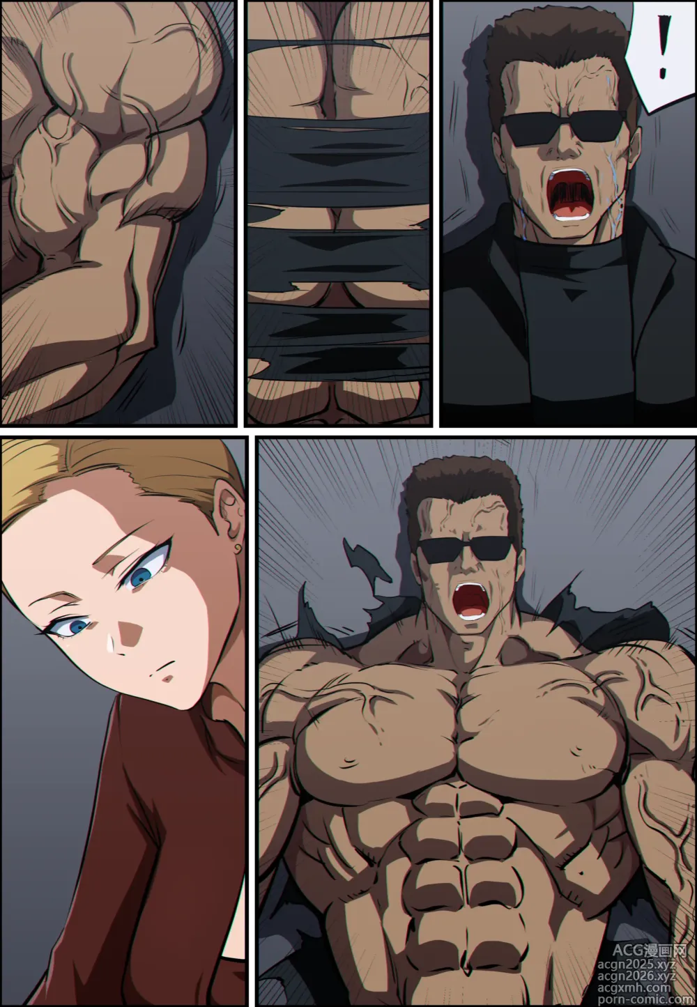 Page 32 of doujinshi Terminator 3 T-X