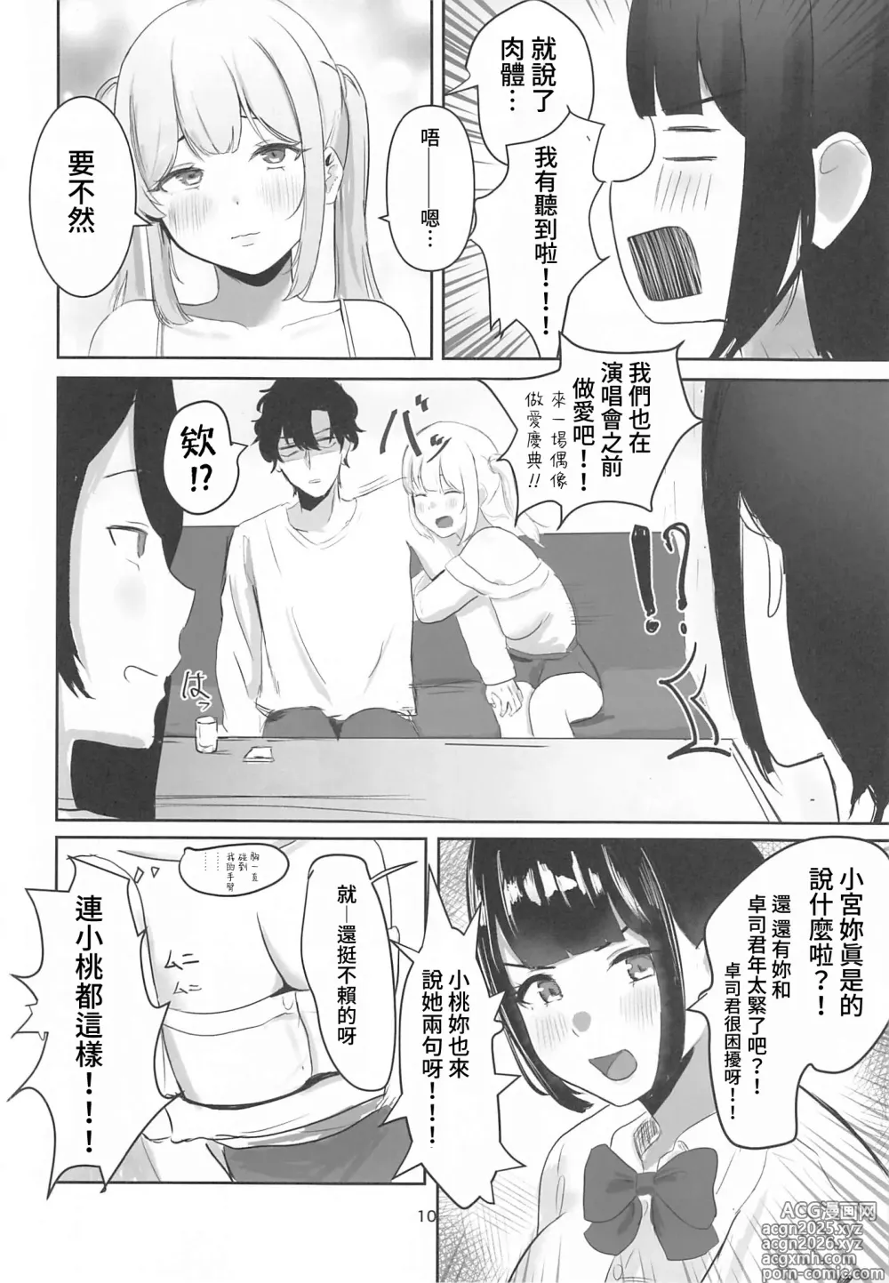Page 9 of doujinshi Idol Seikatsu