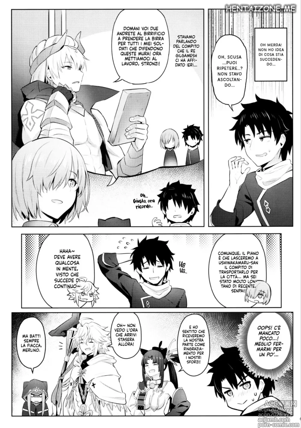 Page 4 of doujinshi I Miei Sogni Bagnati sul Culo Rotondo di Mash