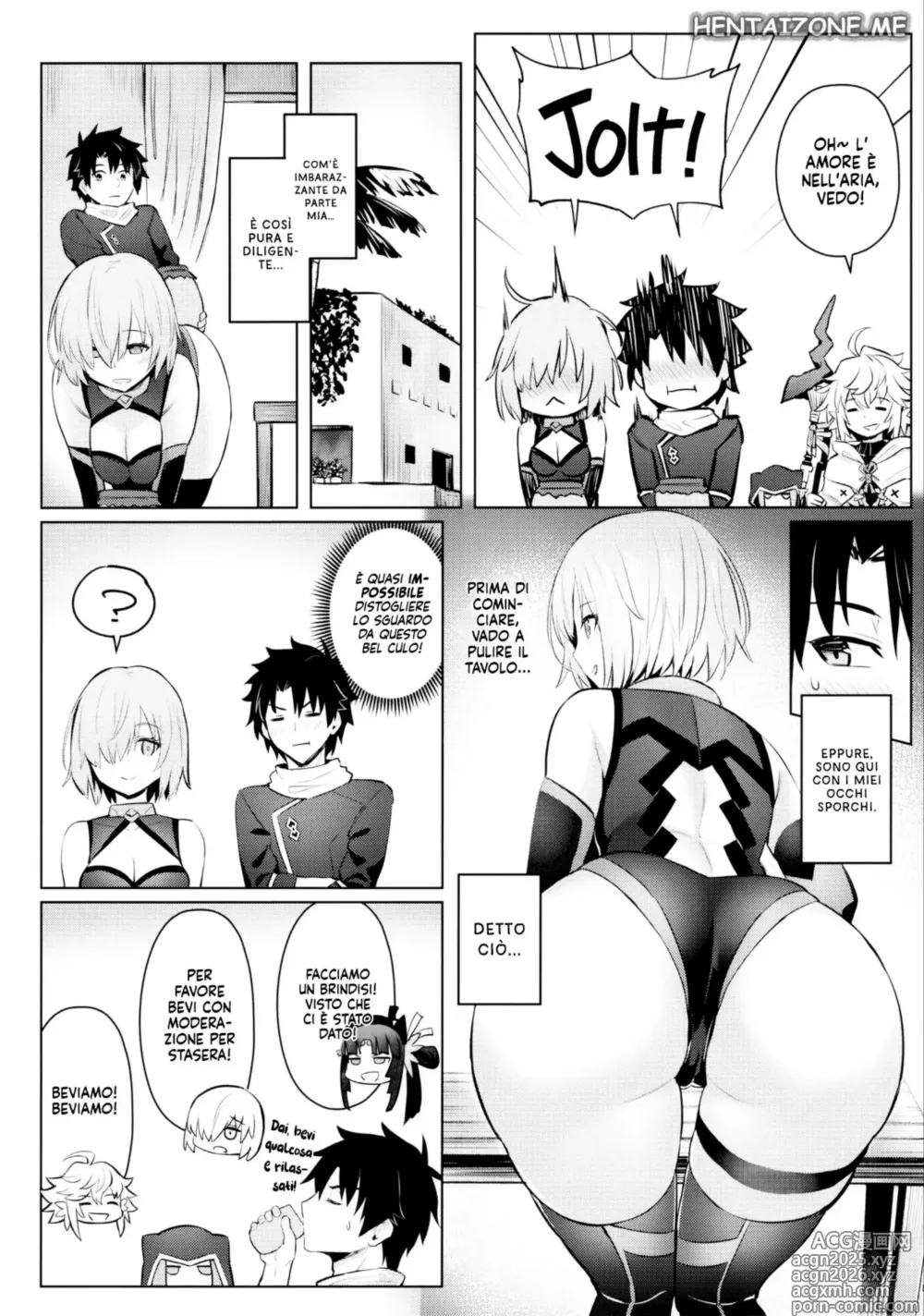 Page 6 of doujinshi I Miei Sogni Bagnati sul Culo Rotondo di Mash