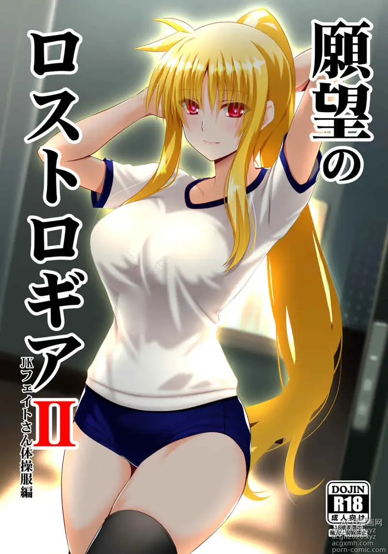 Page 1 of doujinshi Ganbou no Lost Logia 2 Lyrical JK Sanningumi Hen (Mahou Shoujo Lyrical Nanoha