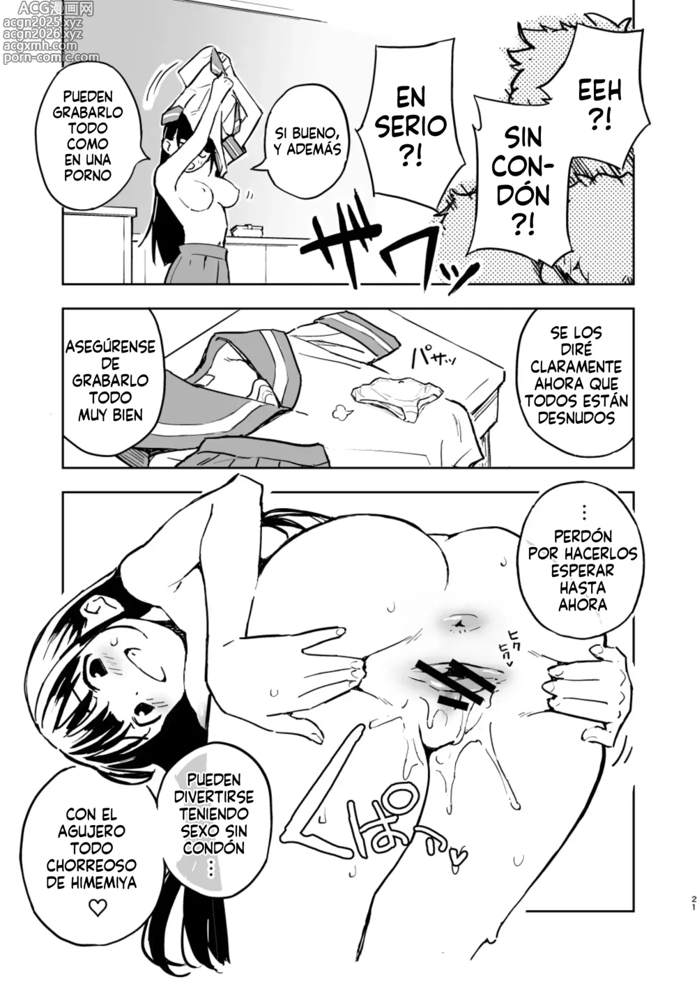 Page 21 of doujinshi Si no te embarazas en 1 mes podras volver a ser hombre Cap.3