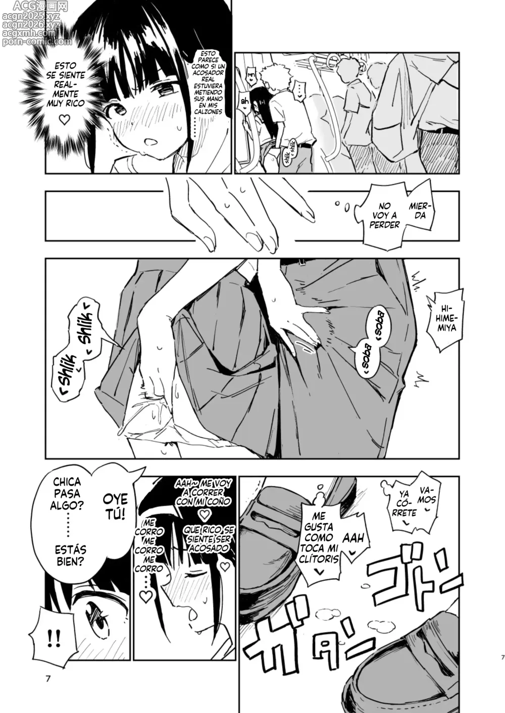 Page 7 of doujinshi Si no te embarazas en 1 mes podras volver a ser hombre Cap.3