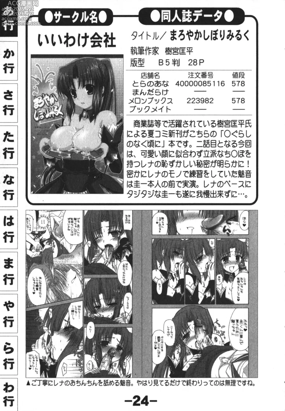 Page 24 of manga Doujintama 10