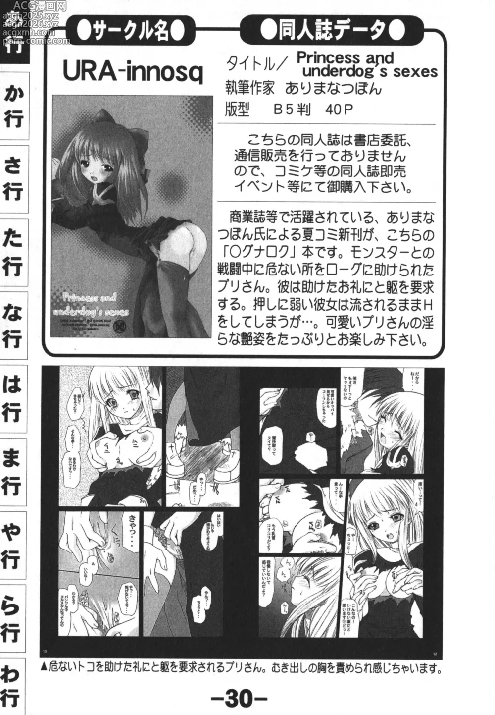 Page 30 of manga Doujintama 10