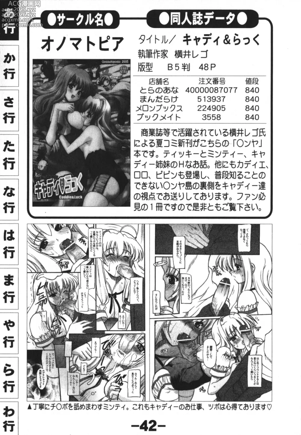 Page 42 of manga Doujintama 10