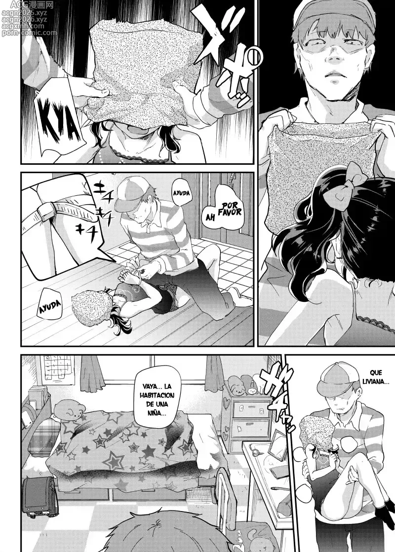 Page 9 of doujinshi La pequeña Yui y el violador virgen