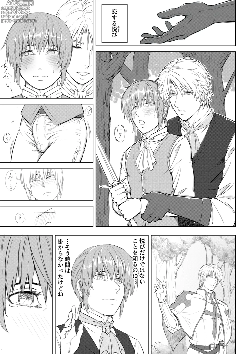 Page 11 of doujinshi Kishi to Ouji no Himitsu no Yoru