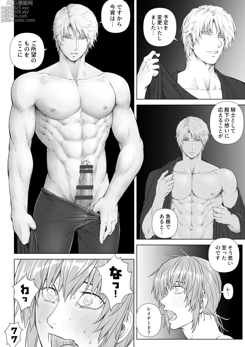 Page 18 of doujinshi Kishi to Ouji no Himitsu no Yoru