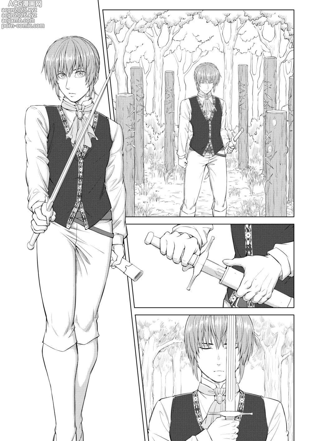 Page 5 of doujinshi Kishi to Ouji no Himitsu no Yoru