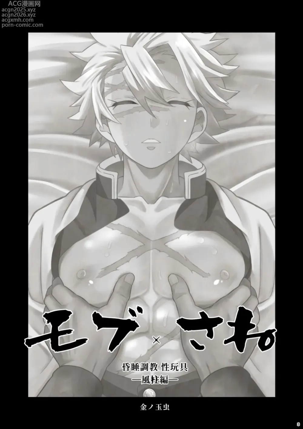 Page 3 of doujinshi Mob Sane Konsuichoukyou Seigangu -Kazebashira Hen-