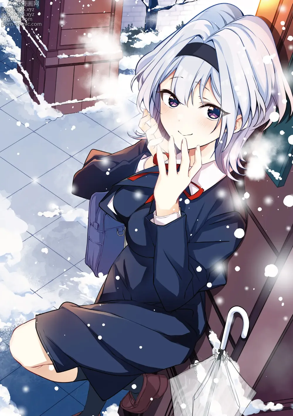 Page 264 of manga 雪花飄落 戀情加溫