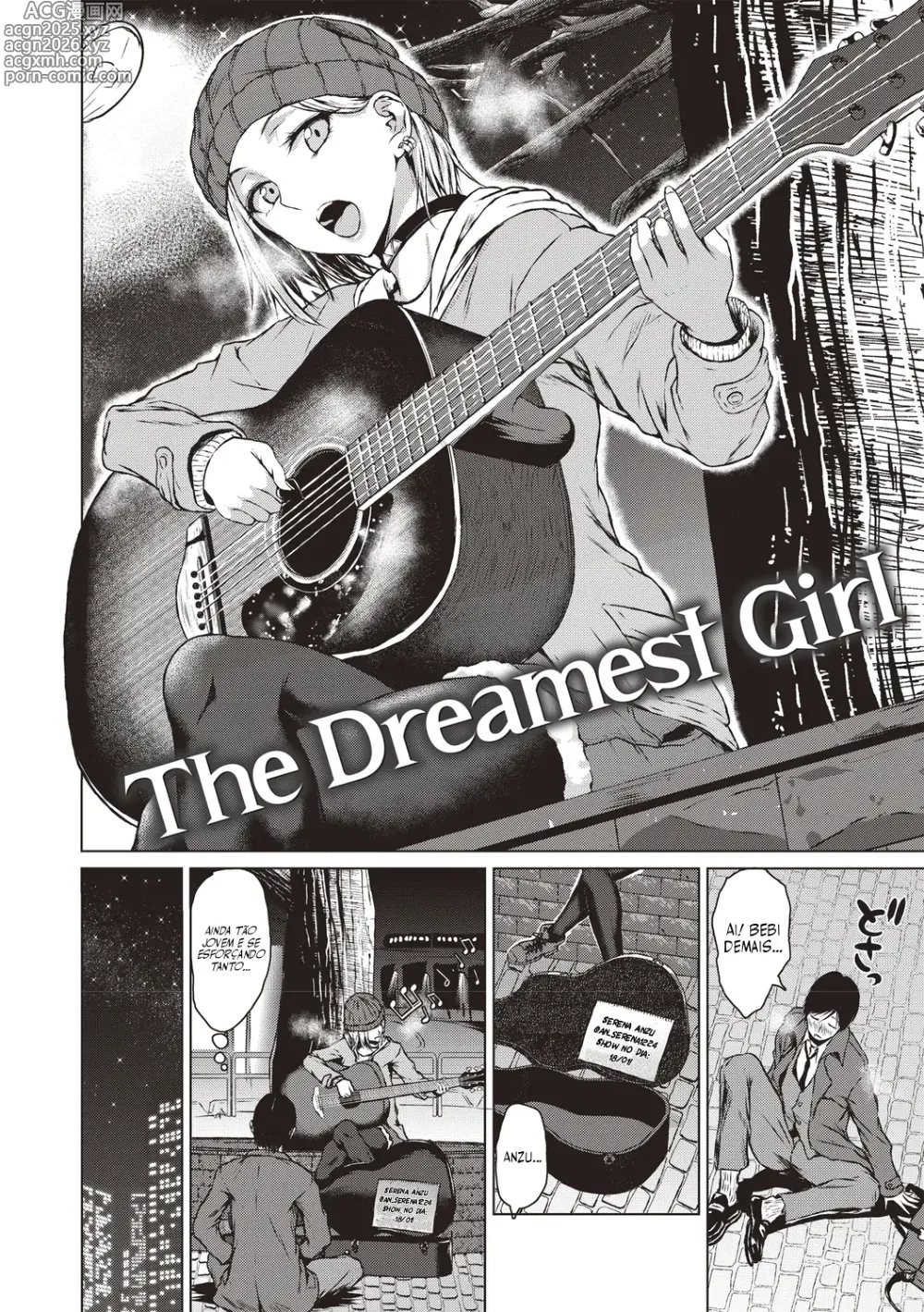 Page 2 of manga A Menina Sonhadora