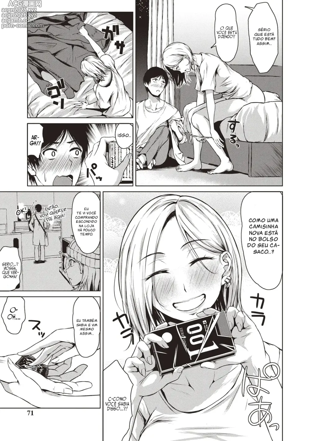 Page 11 of manga A Menina Sonhadora