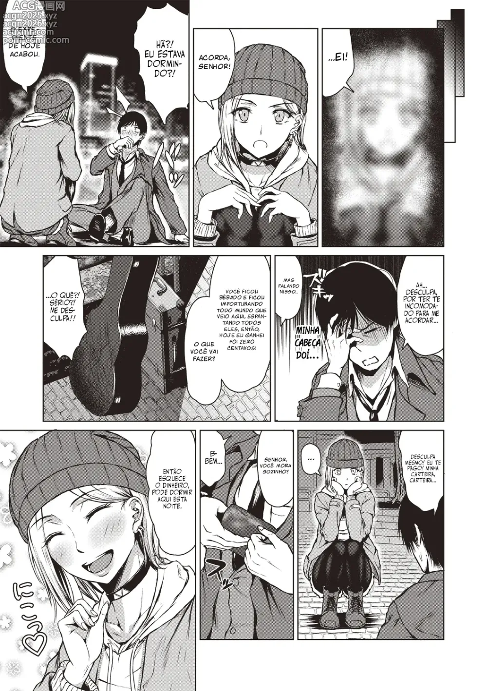 Page 3 of manga A Menina Sonhadora