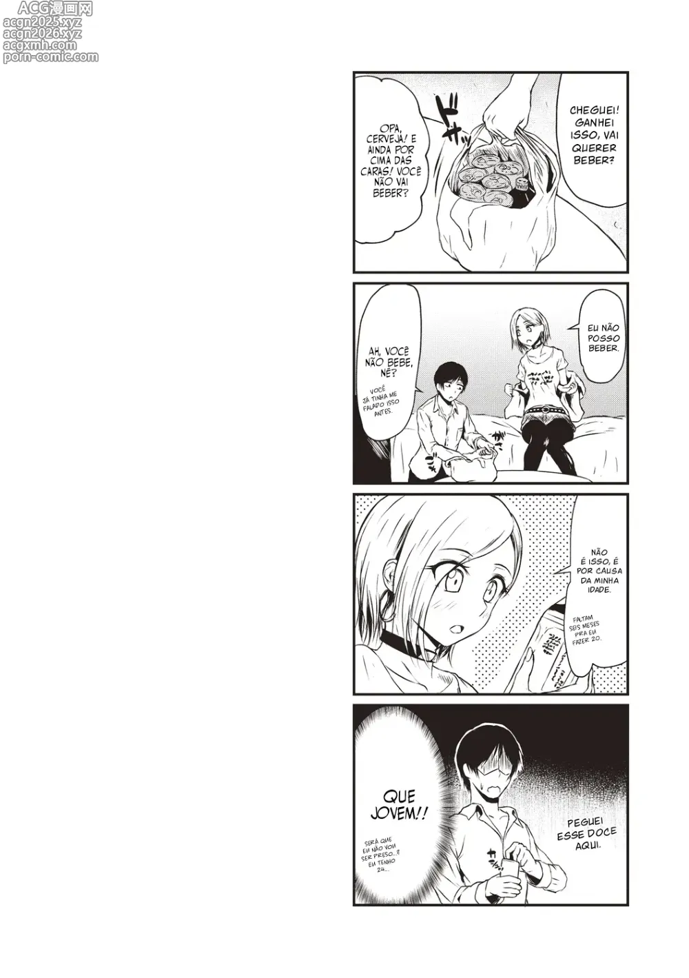 Page 26 of manga A Menina Sonhadora