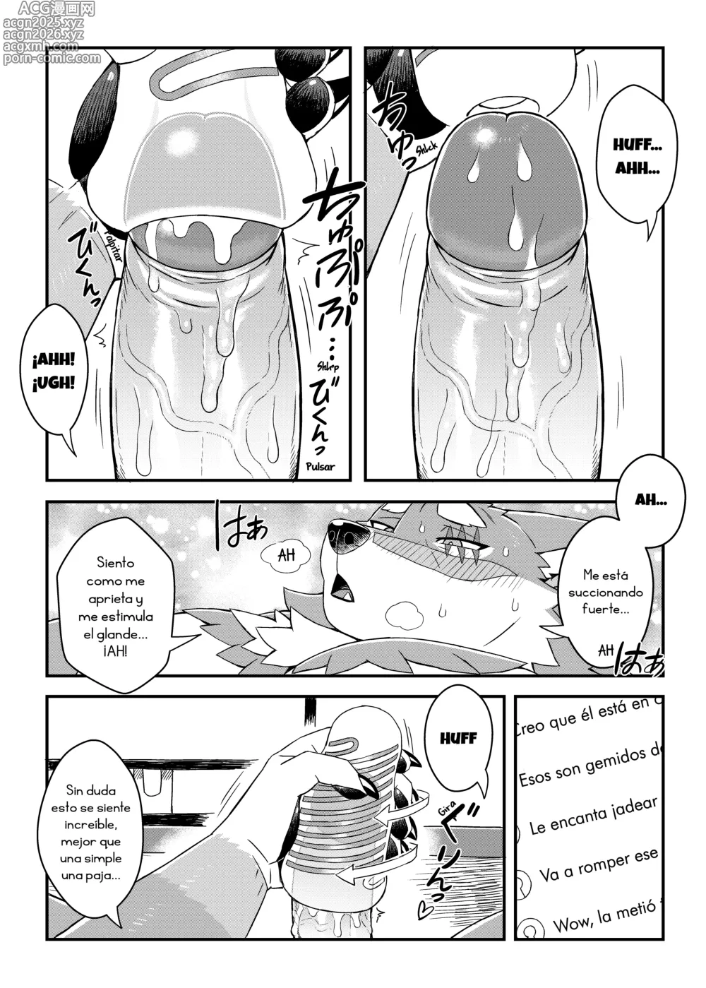 Page 13 of doujinshi Aniki no Himitsu Haishin • Los Streams Secretos del Hermano Mayor