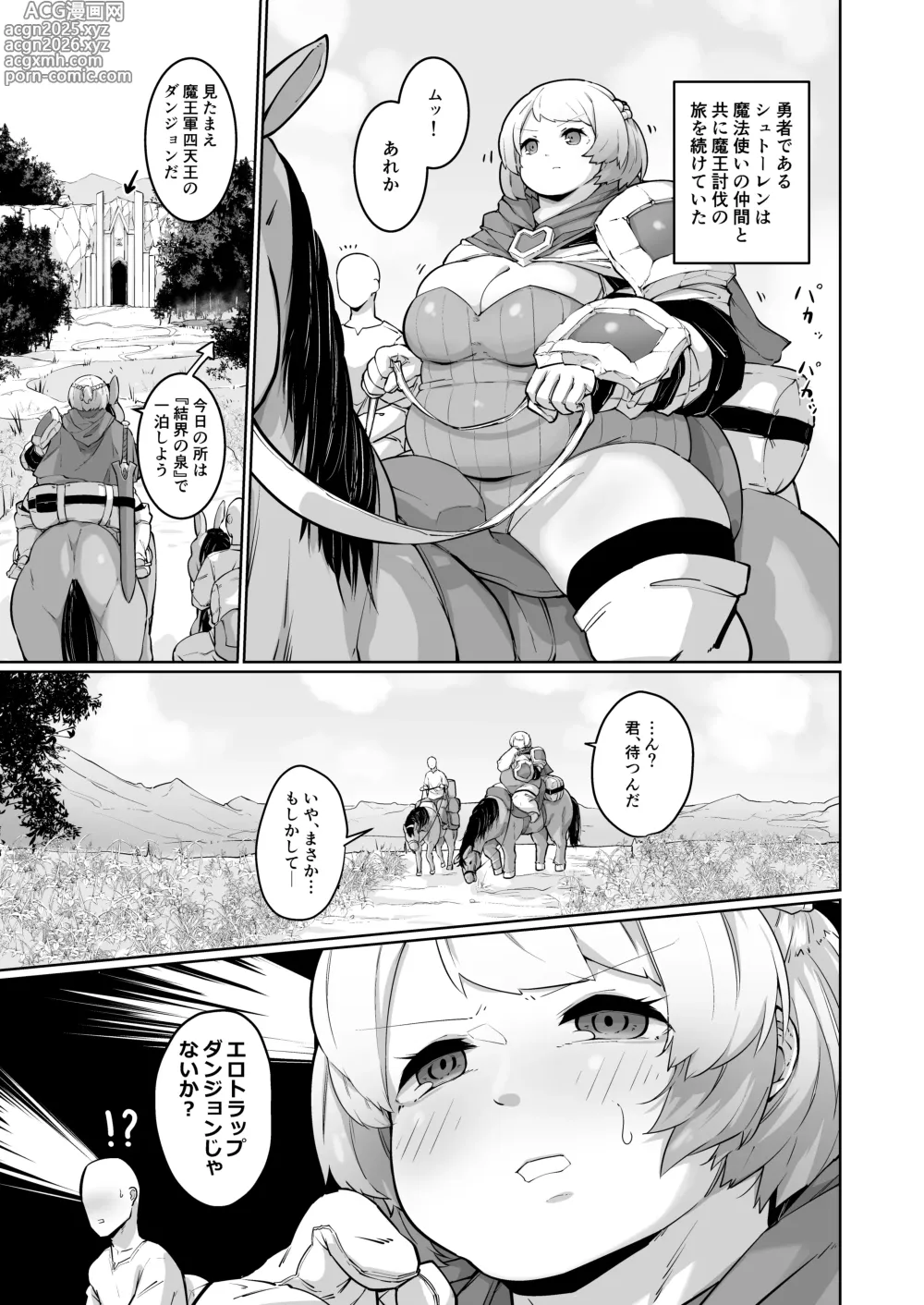 Page 3 of doujinshi Yuusha no Chokkan