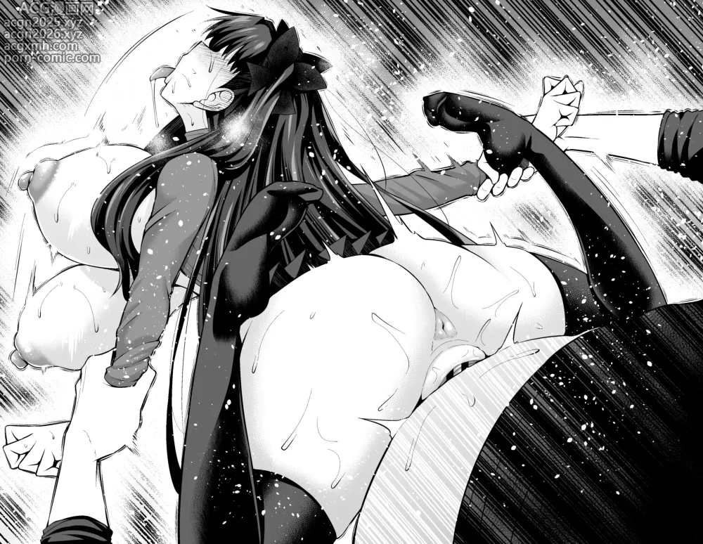 Page 14 of doujinshi 遠坂凛和慎二玩坐飞机游戏❤
