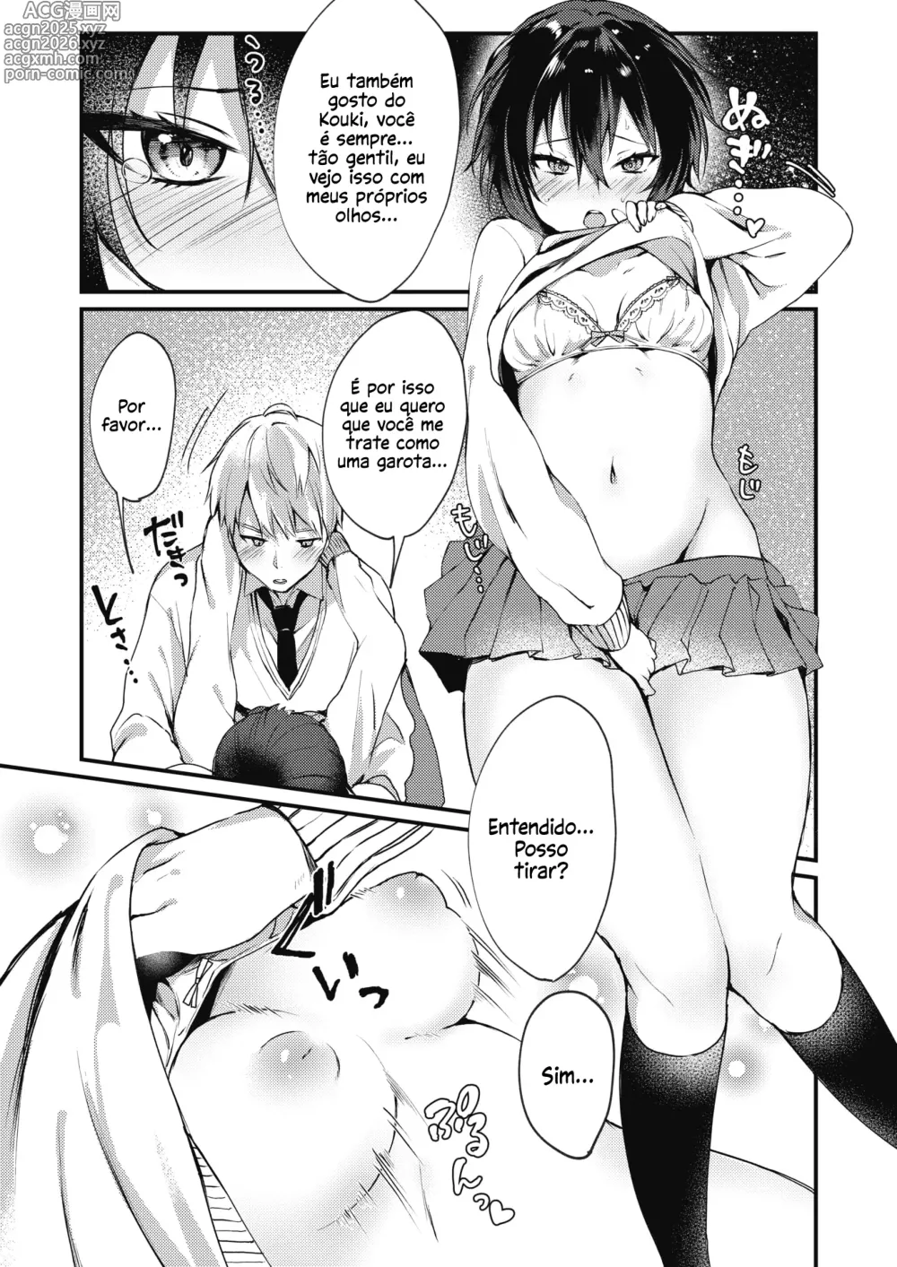 Page 8 of manga Watashi wa Onna no Ko?