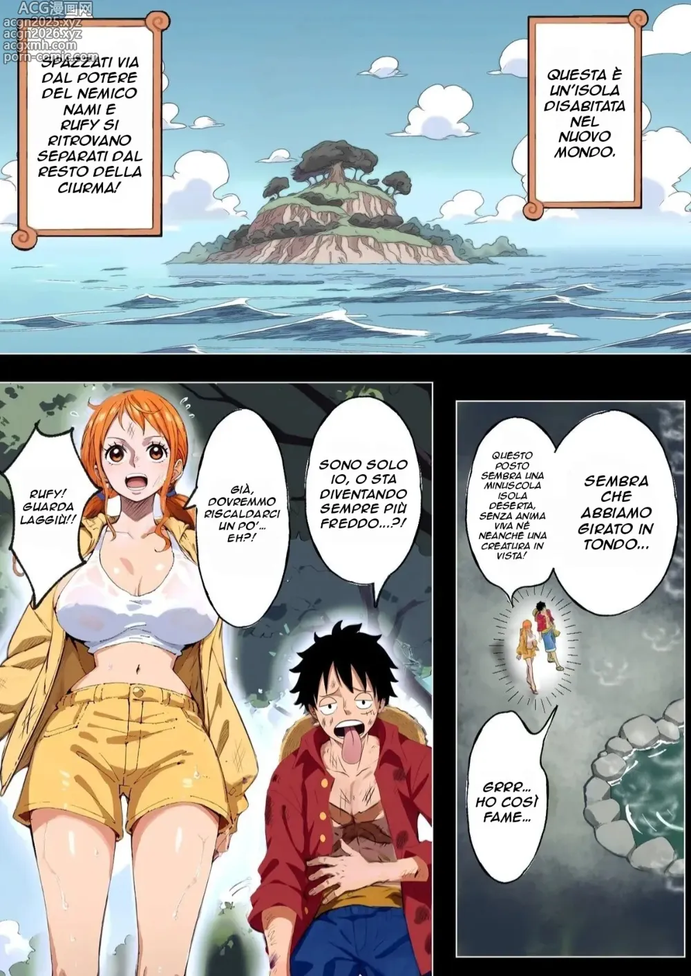 Page 2 of doujinshi Nami arrapata per colpa degli afrodisiaci!