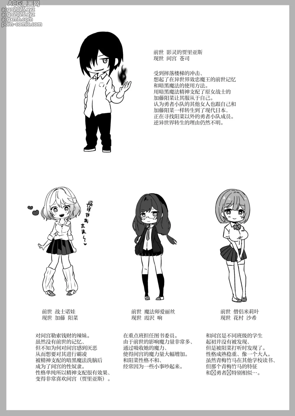 Page 7 of doujinshi 从异世界转生后我通过黑暗之力向勇者小队发起复仇 勇者篇